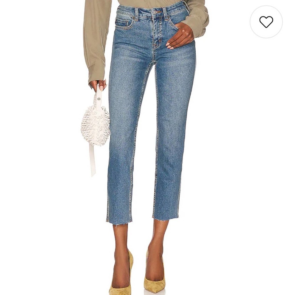 Free People We The Free Curvy High Rise Vintage Denim Jeans Pants Bottoms
